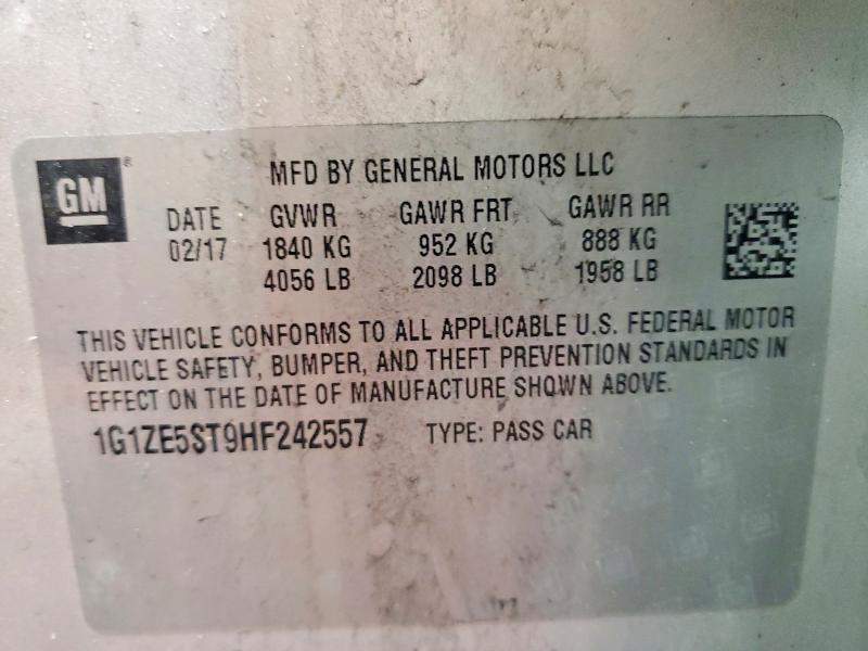 2017 Chevrolet Malibu lt