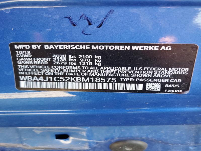 2019 BMW 430i Gran Coupe