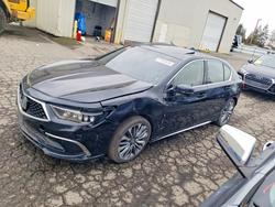 Salvage cars for sale from Copart Woodburn, OR: 2018 Acura Rlx Tech