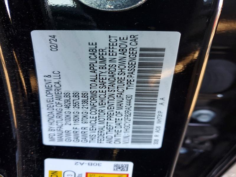 2024 Honda Accord Touring Hybrid
