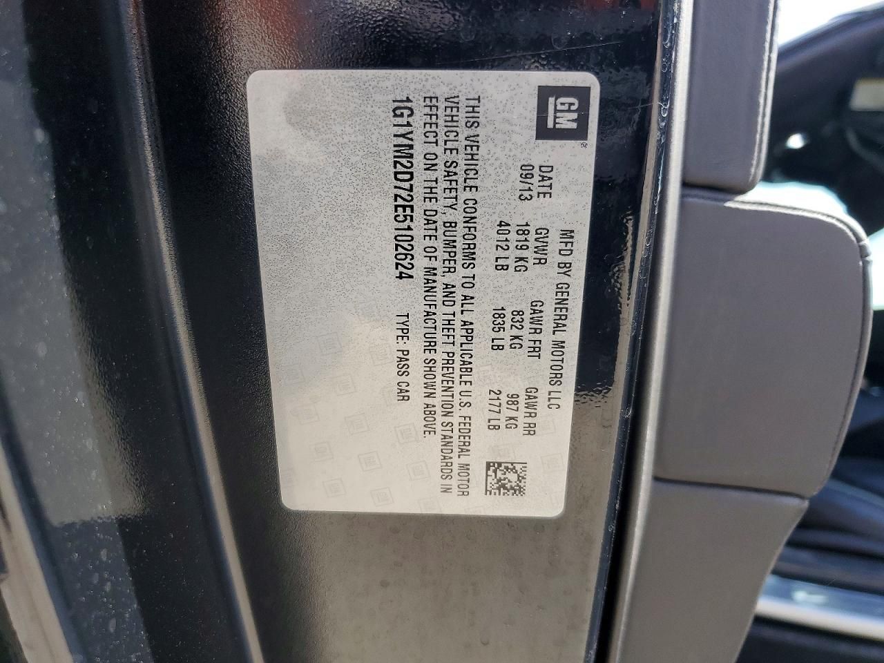 2014 Chevrolet Corvette Stingray Z51 3LT