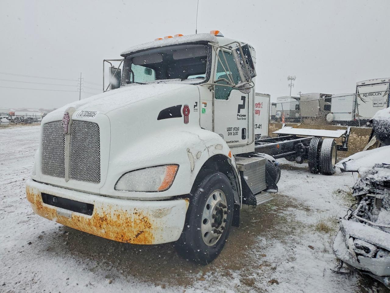 2018 Kenworth T300 Refrigerated BOX Truck