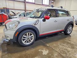 Mini salvage cars for sale: 2013 Mini Cooper s Countryman