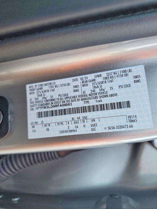 2024 Ford F150 XLT