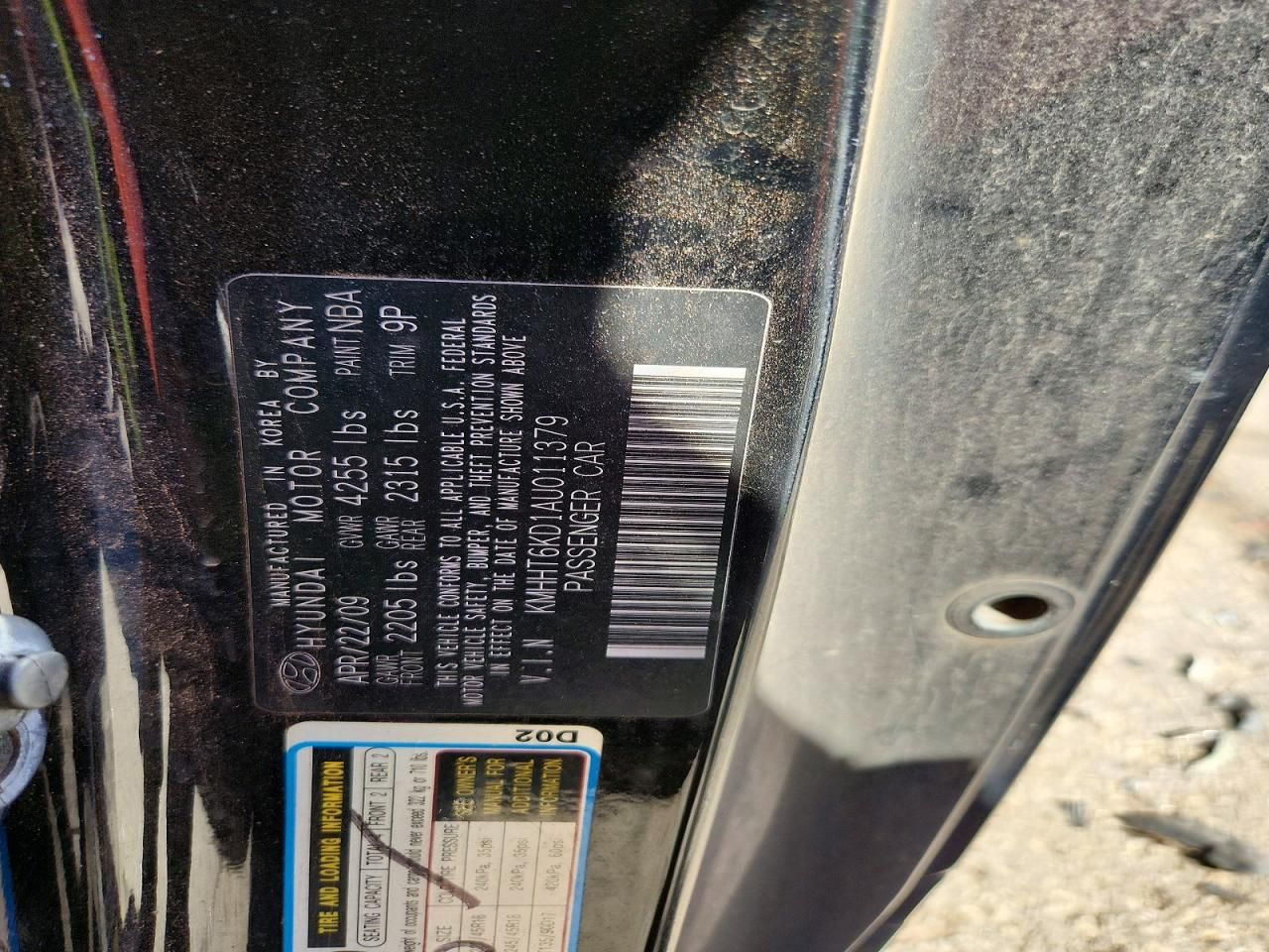 2010 Hyundai Genesis Coupe 2.0t