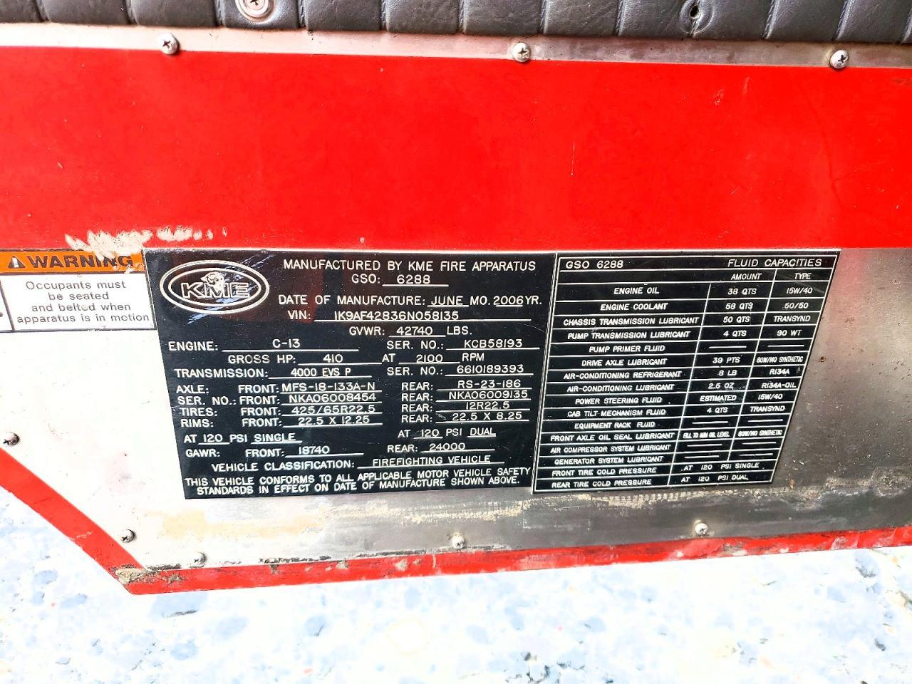 2006 Kovatch Predator Pumper