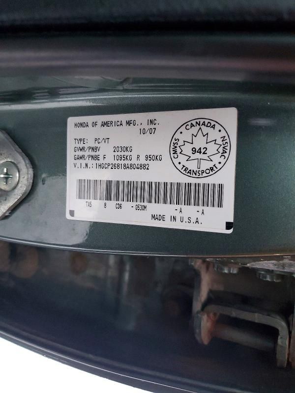 2008 Honda Accord exl