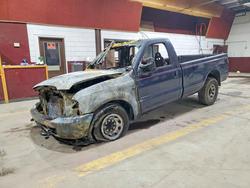 Salvage trucks for sale at Marlboro, NY auction: 2001 Ford F350 SRW Super Duty