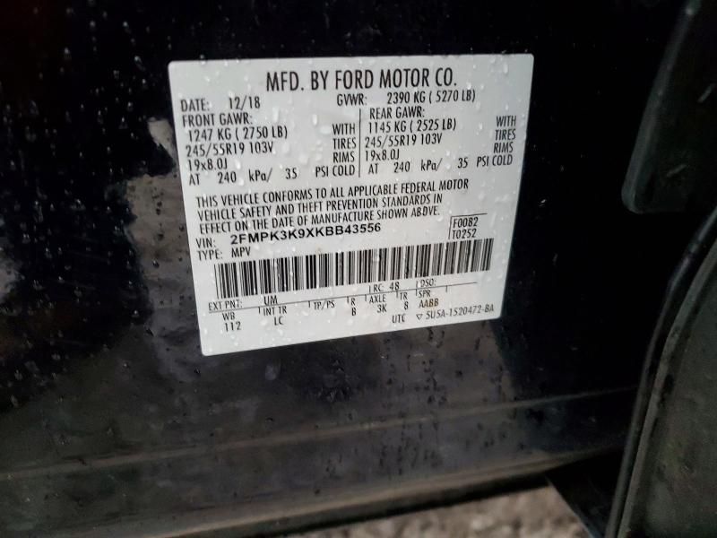 2019 Ford Edge Titanium