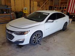 Salvage cars for sale from Copart Rapid City, SD: 2021 Chevrolet Malibu rs