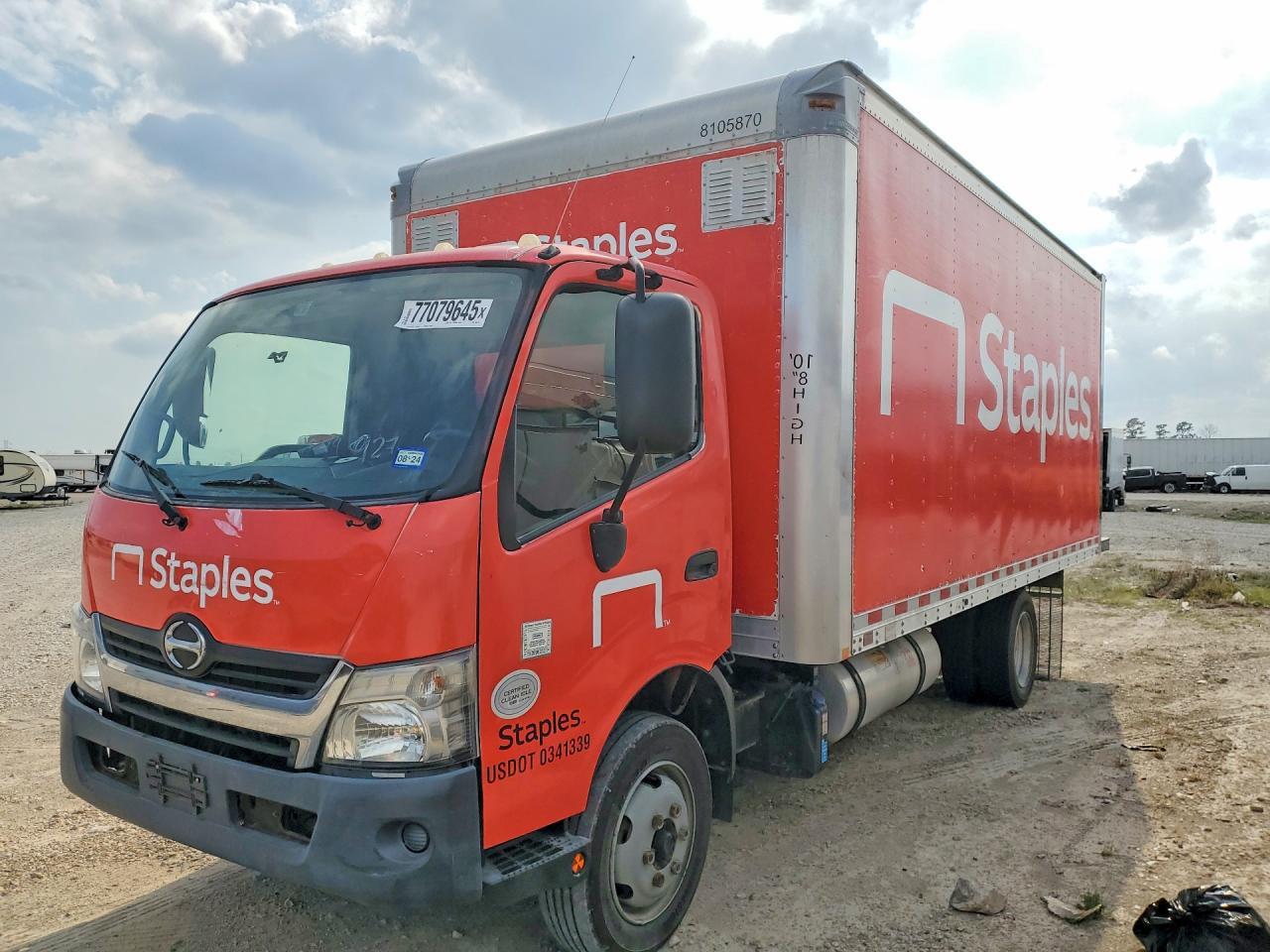 2018 Hino 195 BOX Truck