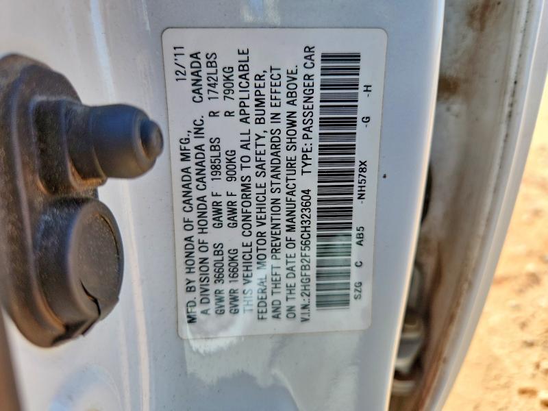 2012 Honda Civic lx