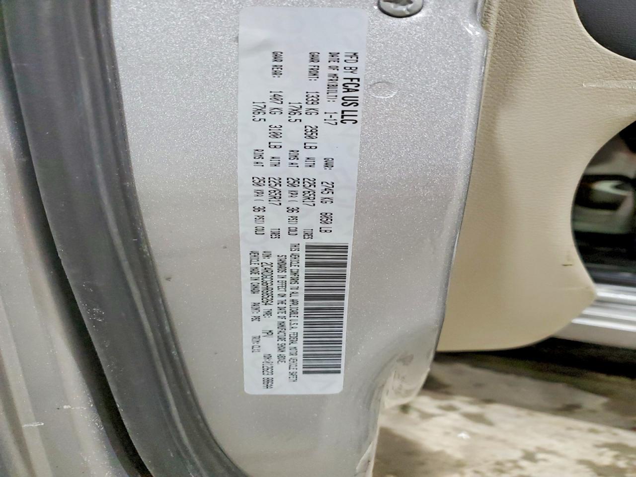 2017 Dodge Grand Caravan sxt