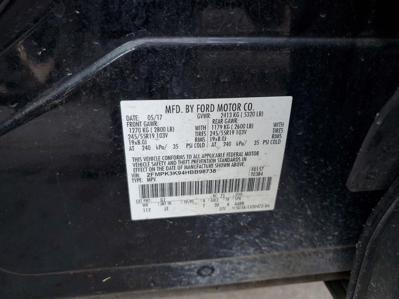 2017 Ford Edge Titanium