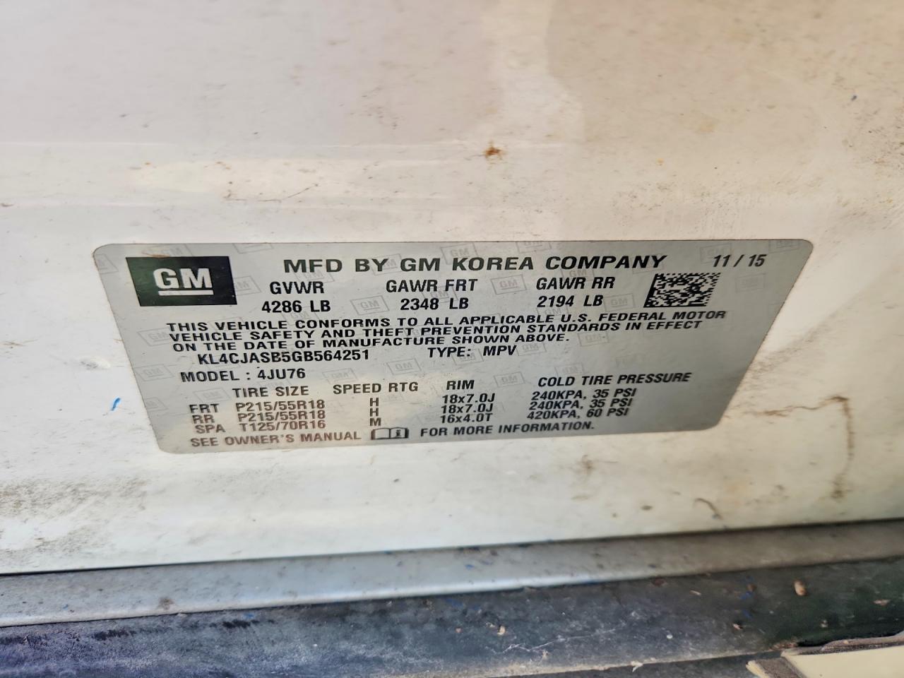2016 Buick Encore