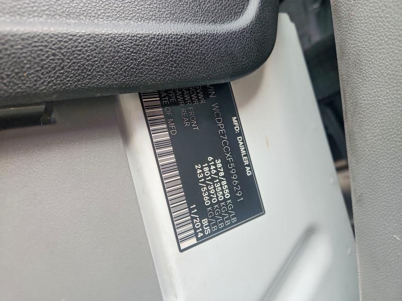 2015 Freightliner Sprinter 2500