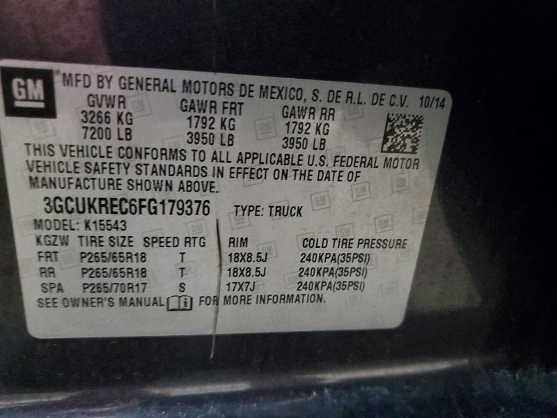 2015 Chevrolet Silverado K1500 LT