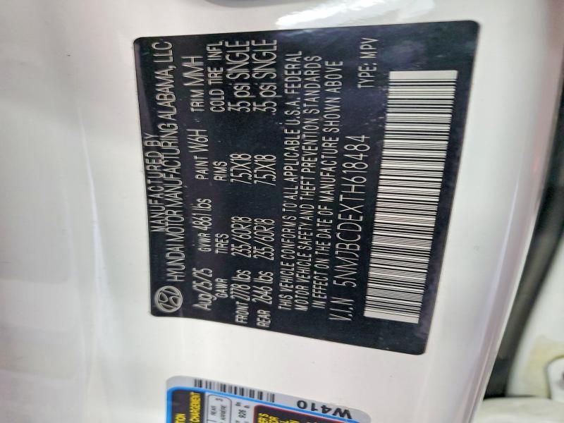 2026 Hyundai Tucson sel