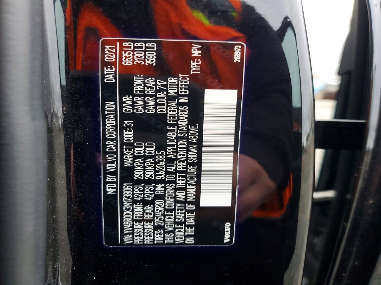 2021 Volvo Xc90 T8 Recharge Inscription Express