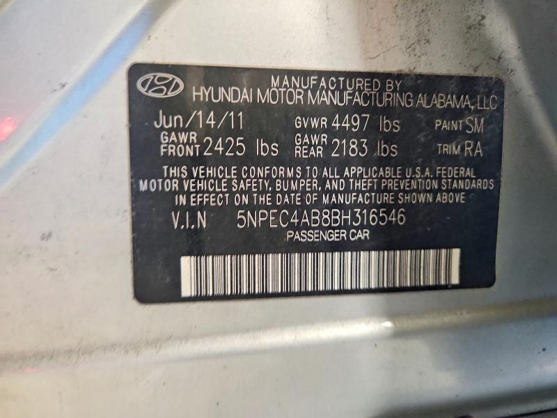 2011 Hyundai Sonata se 2.0t