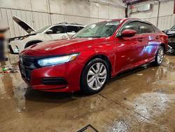 Honda salvage cars for sale: 2019 Honda Accord lx