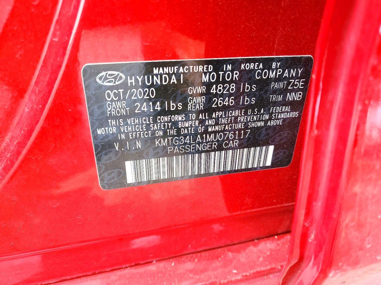 2021 Genesis G70 2.0t