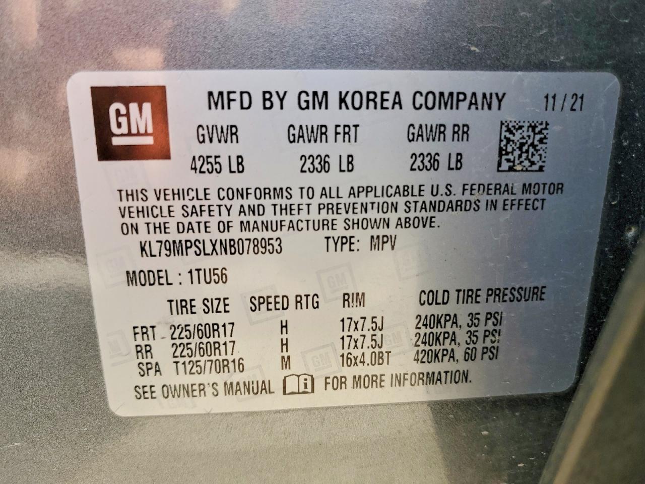 2022 Chevrolet Trailblazer lt