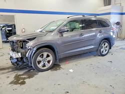 Salvage cars for sale from Copart Sandston, VA: 2016 Toyota Highlander Limited
