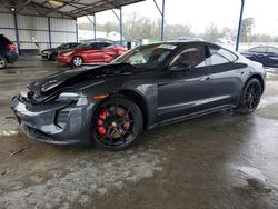 Porsche salvage cars for sale: 2024 Porsche Taycan gts