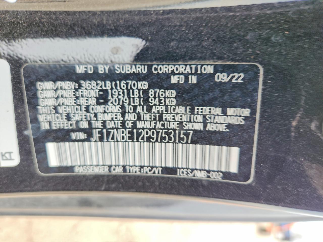 2023 Toyota Gr86 Premium