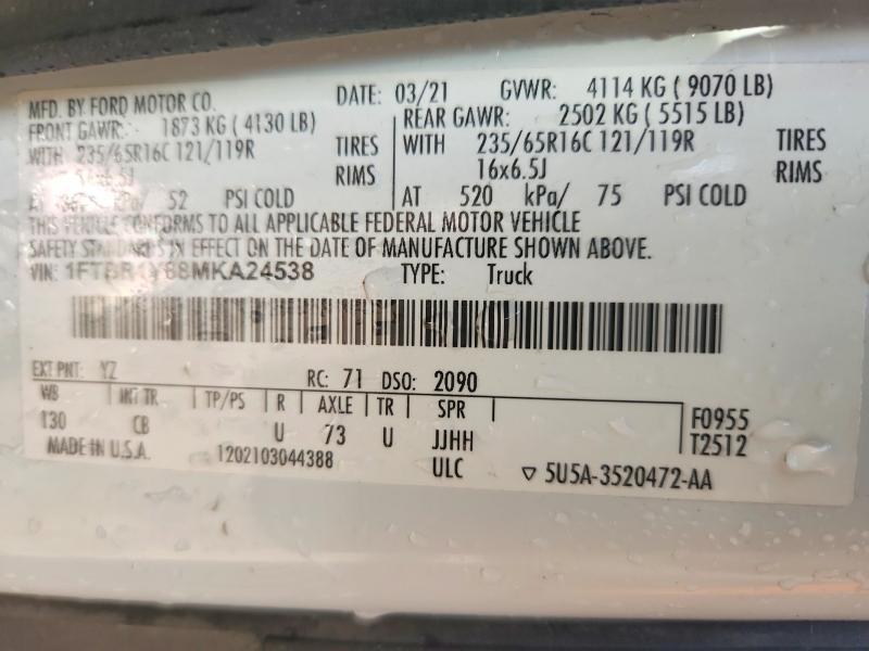 2021 Ford Transit 250 Delivery Van