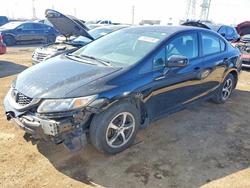 Salvage cars for sale from Copart Elgin, IL: 2015 Honda Civic se