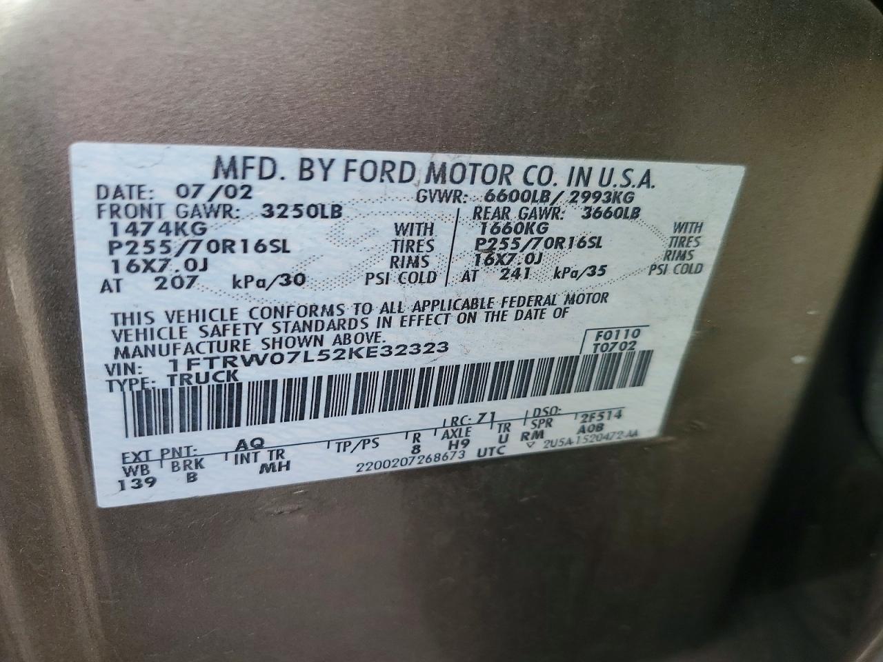 2002 Ford F150 Supercrew