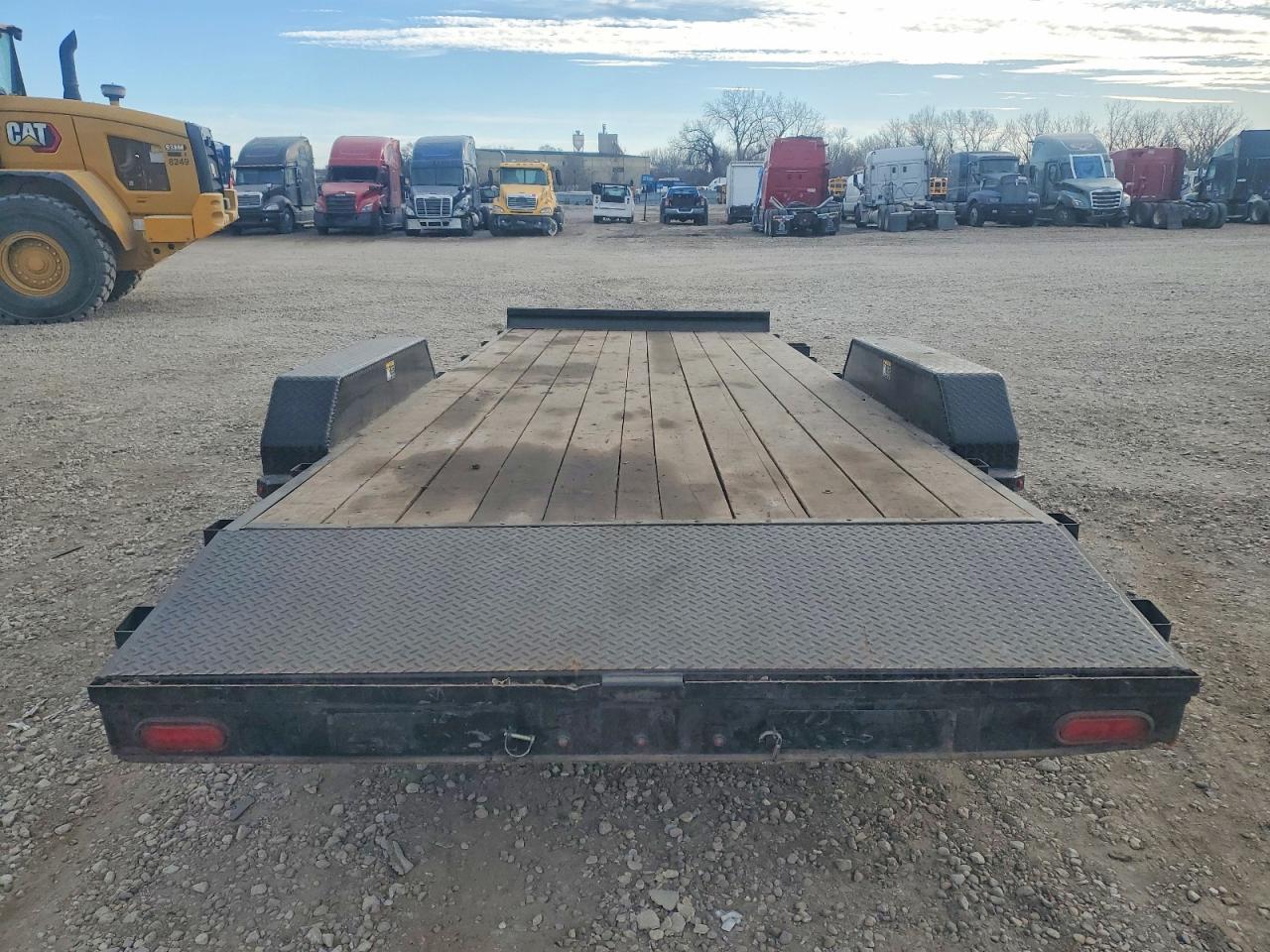 2025 H&H HCH8220-BP-070 Equipment Trailer