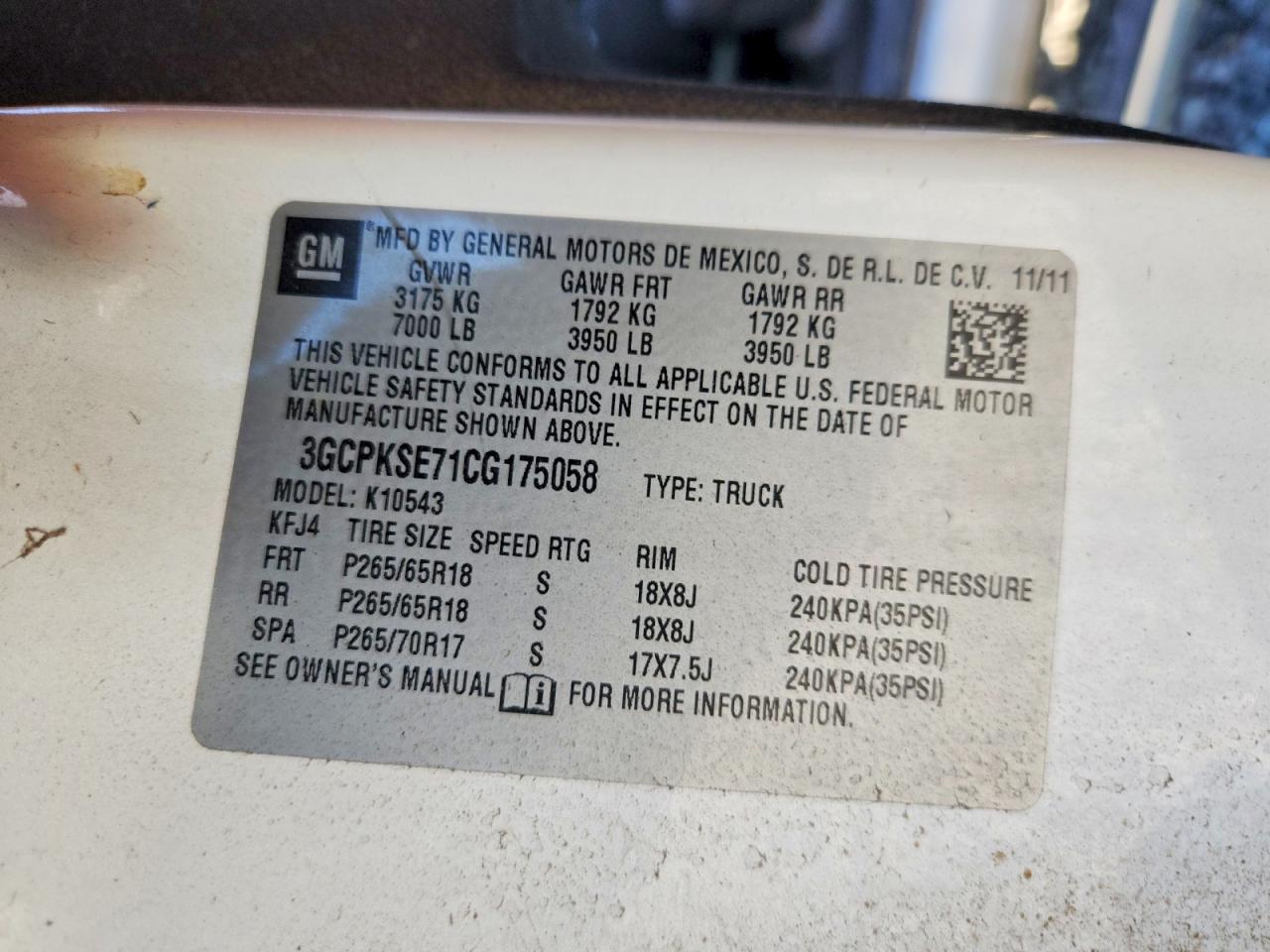 2012 Chevrolet Silverado K1500 lt
