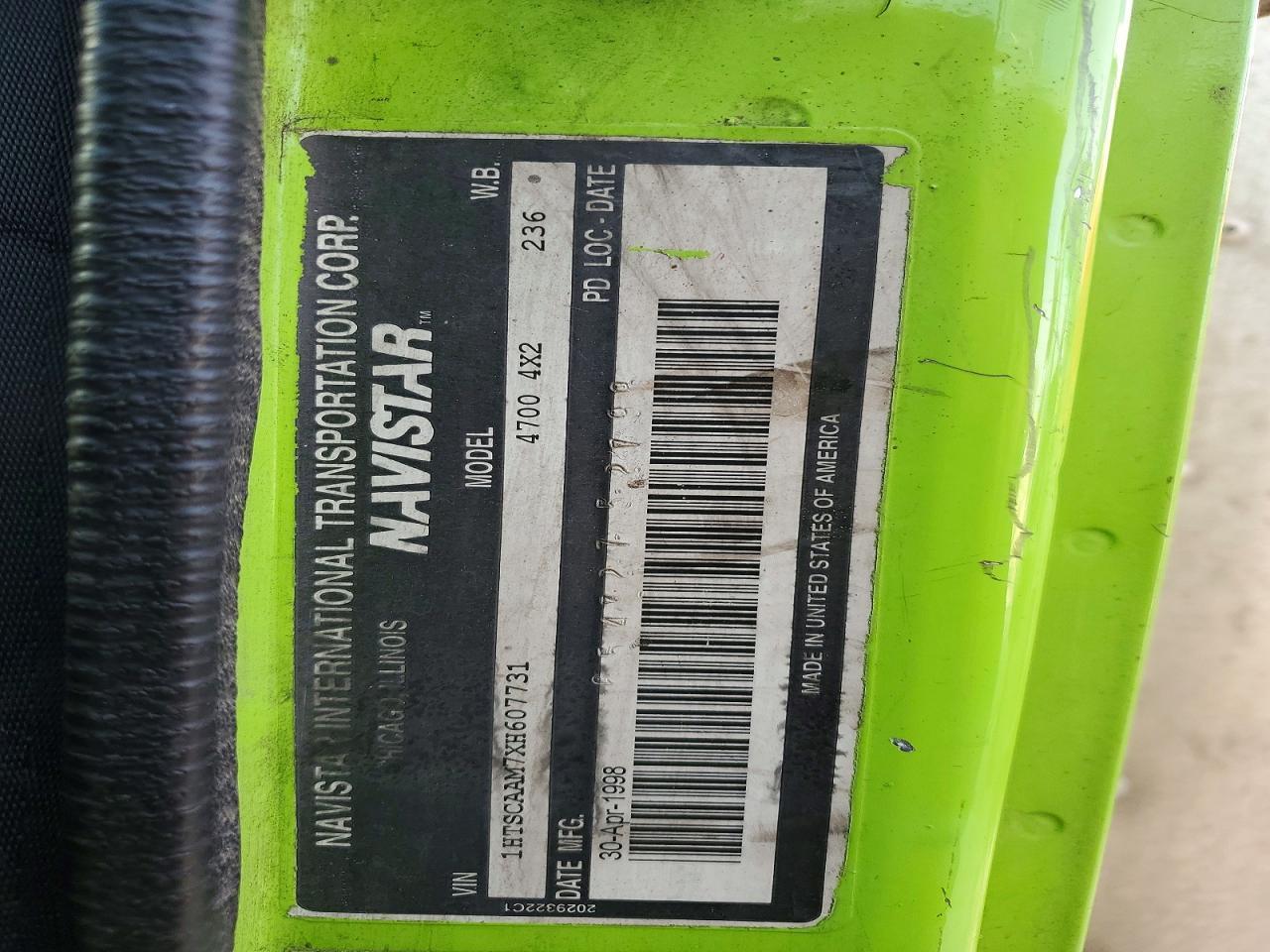 1999 International 4700 BOX Truck