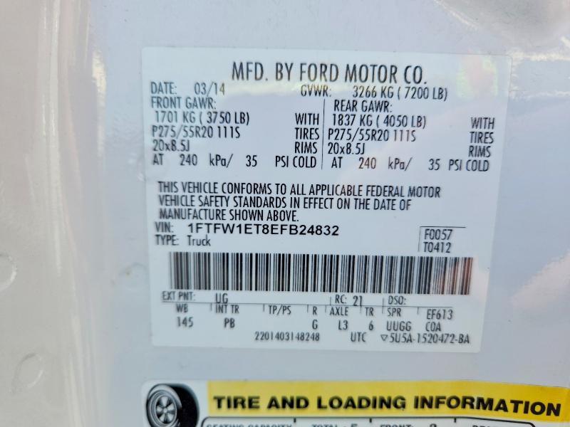 2014 Ford F150 Supercrew