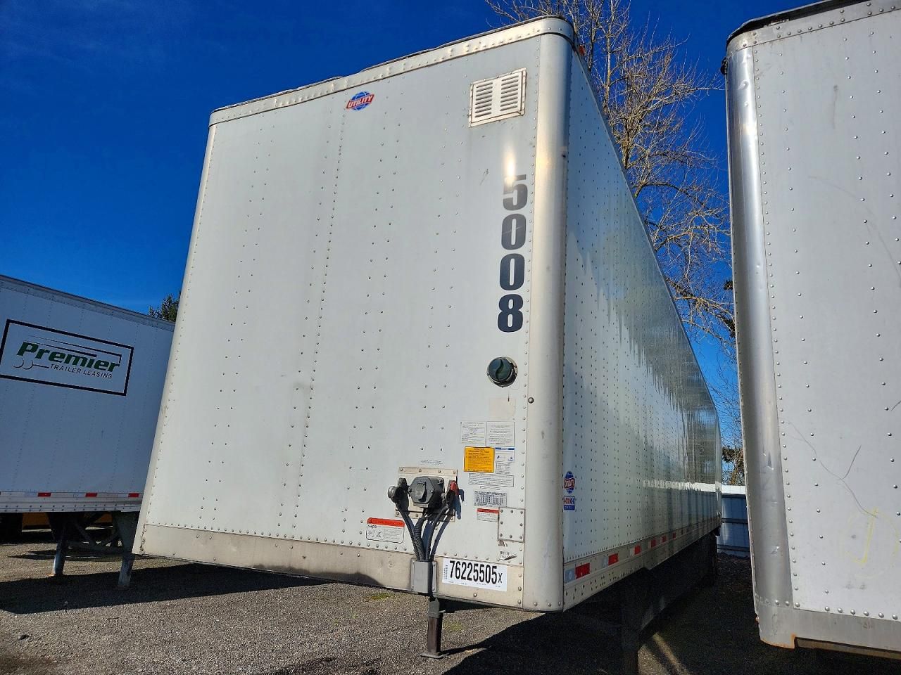 2022 Utility VS2DX DRY Van Trailer