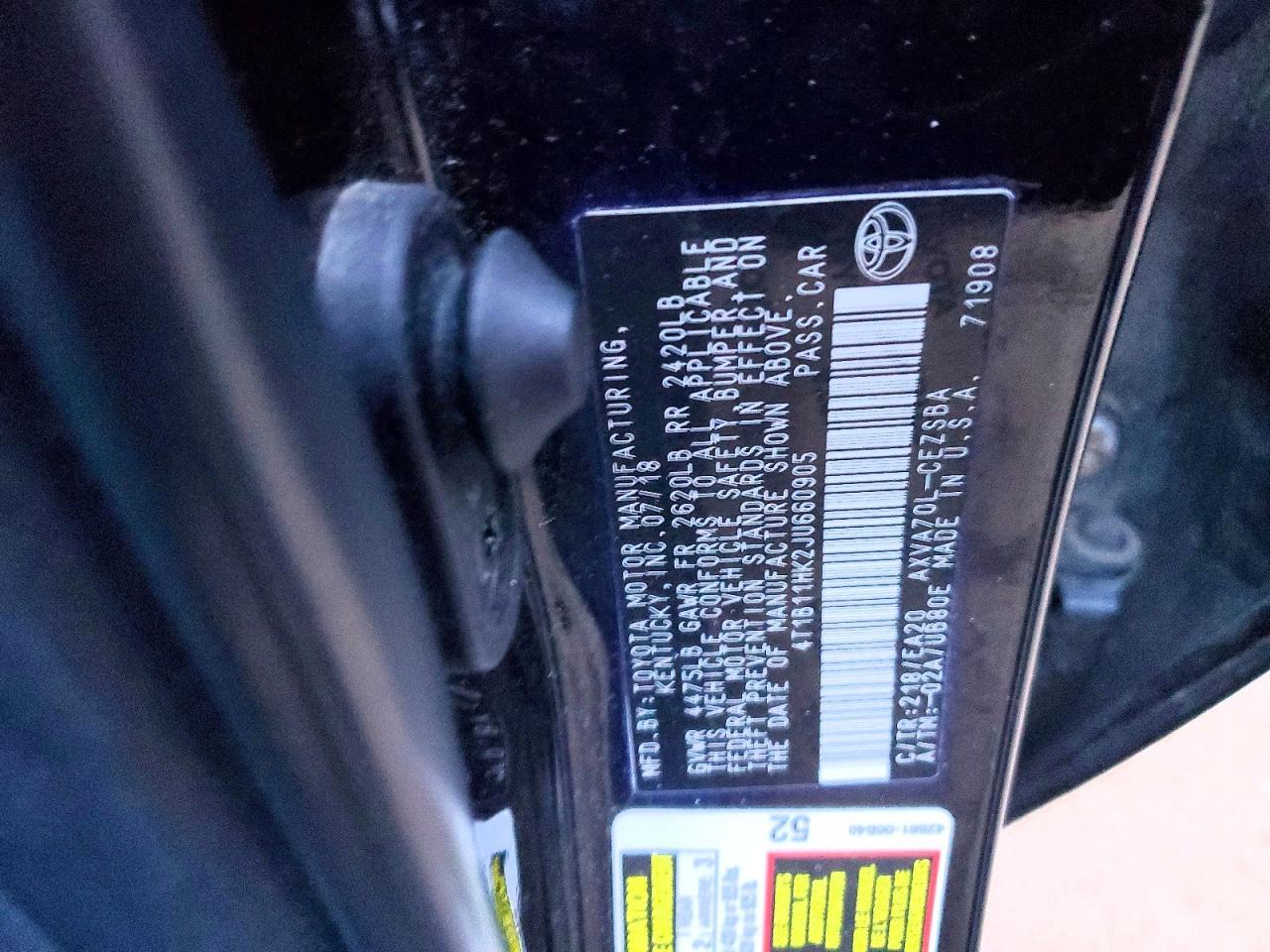 2018 Toyota Camry