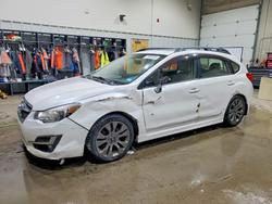 Subaru Impreza salvage cars for sale: 2015 Subaru Impreza Sport Limited
