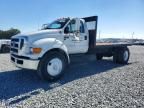 2013 Ford F650 Super Duty Flatbed Truck