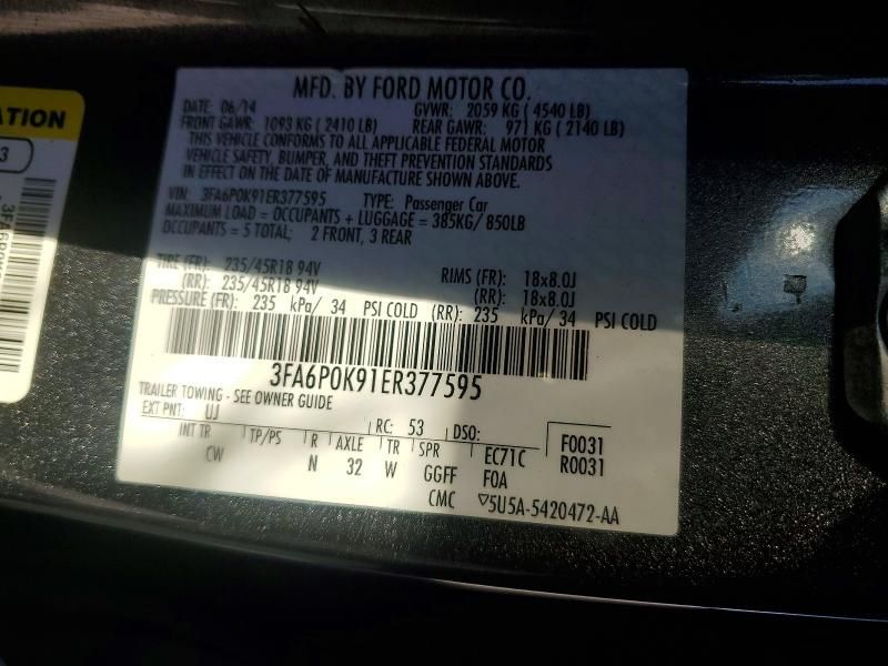 2014 Ford Fusion Titanium