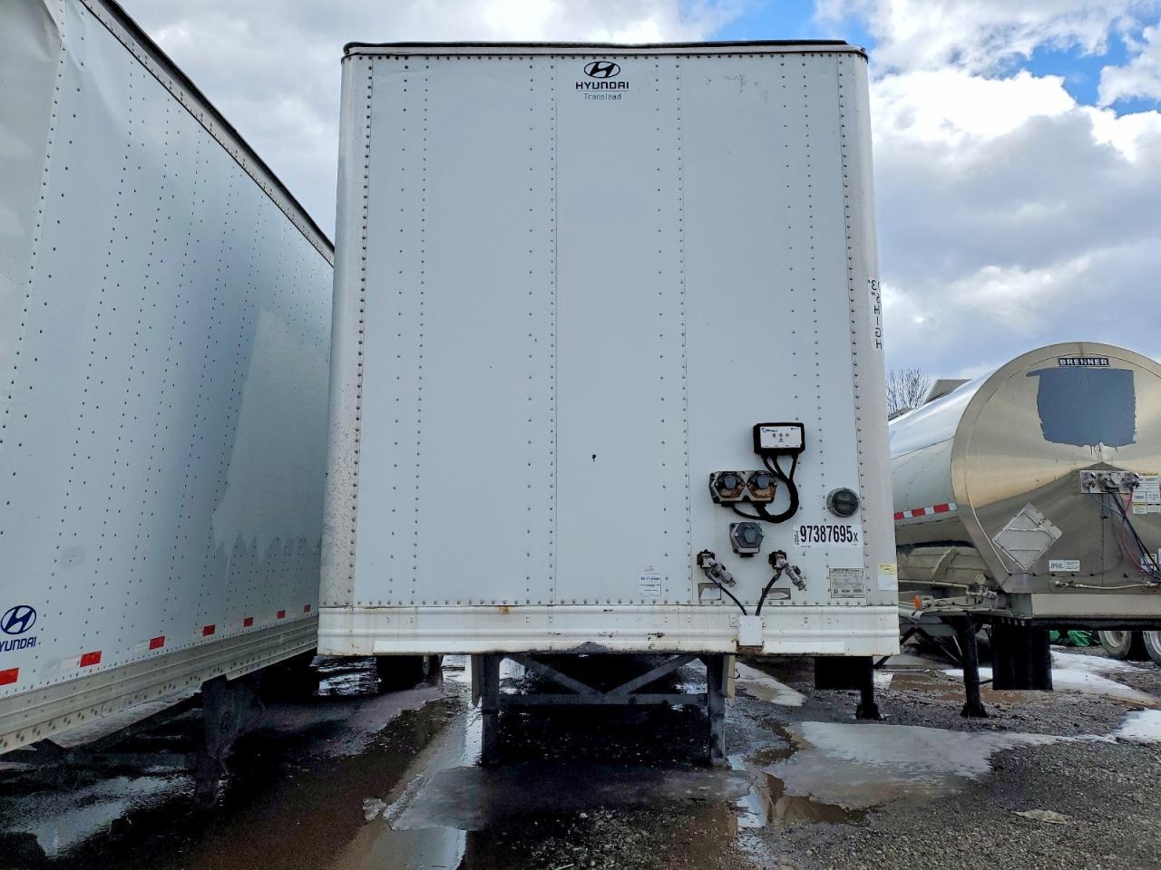 2017 Hyun DAI Translead VC2530152-AJRS DRY Van Trailer