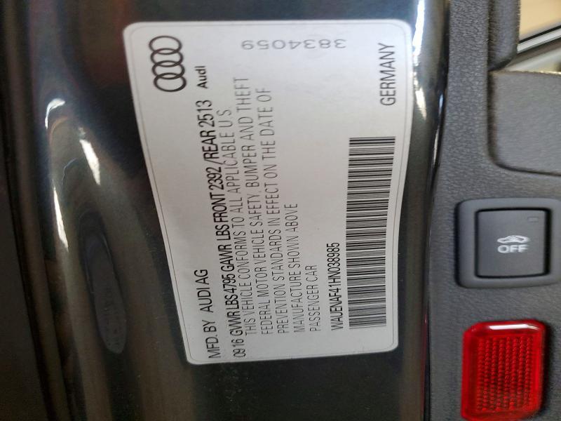 2017 Audi A4 Premium Plus
