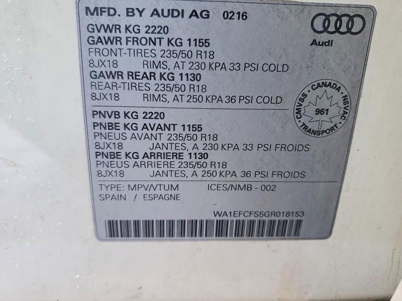 2016 Audi Q3 Premium Plus
