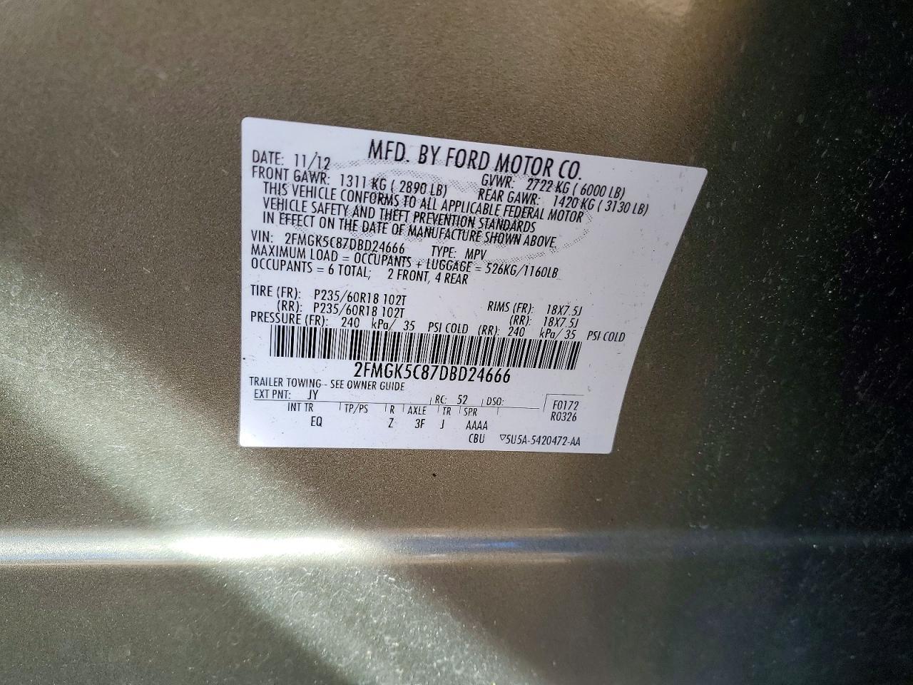 2013 Ford Flex sel