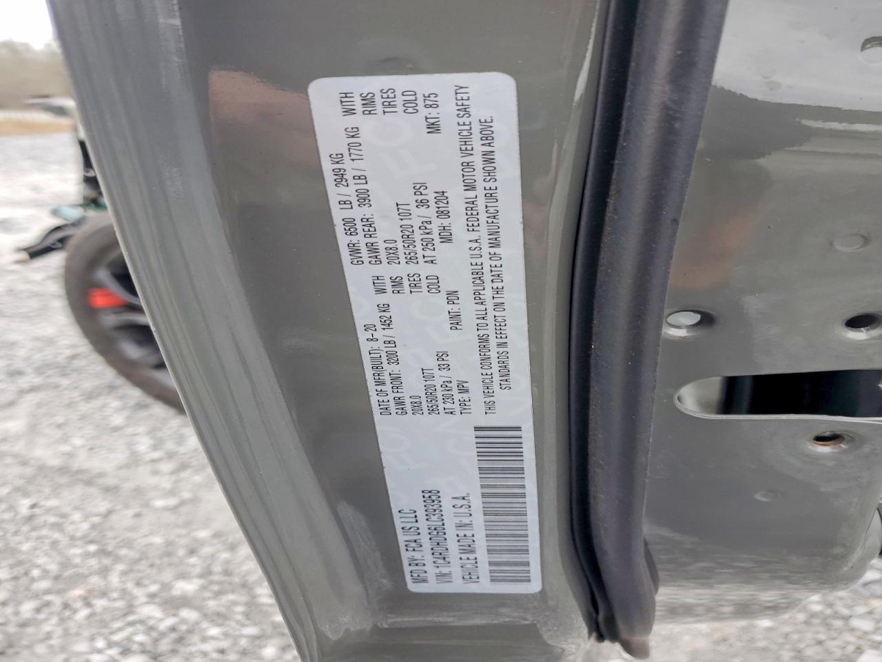 2020 Dodge Durango gt