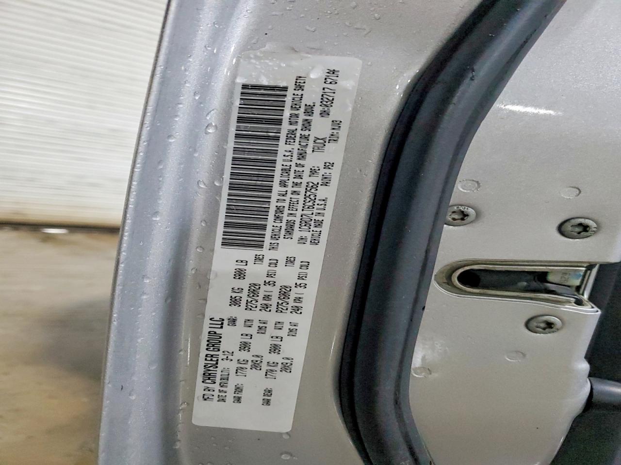 2012 Dodge RAM 1500 SLT