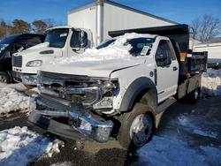 Salvage trucks for sale at Glassboro, NJ auction: 2021 Ford F550 Super Duty