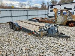Salvage trucks for sale at Hurricane, WV auction: 2023 Just Trailers 2023 Just T18FD Equipment Trailer